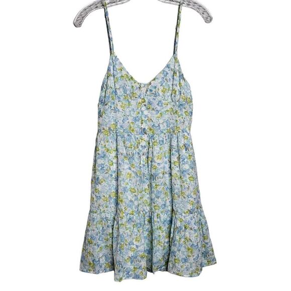 Toby Heart Ginger Floral Sleeveless Boho Mini Dress Size XS - Picture 2 of 9